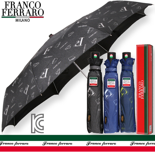 프랑코페라로 엘리트 3단 알루미늄 FRP 초경량 우산