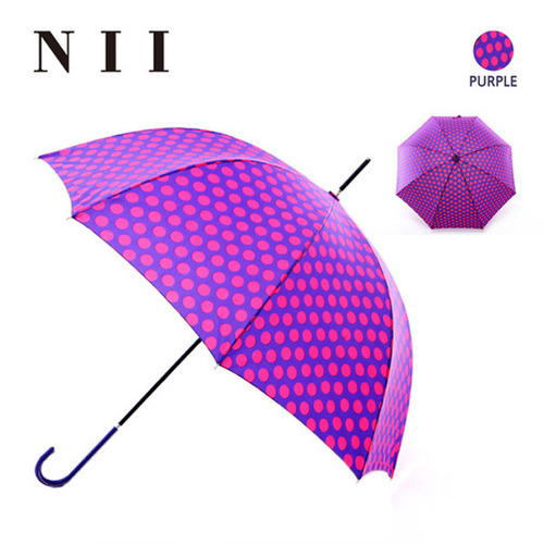 [NII] 비비드 도트 돔형 장우산