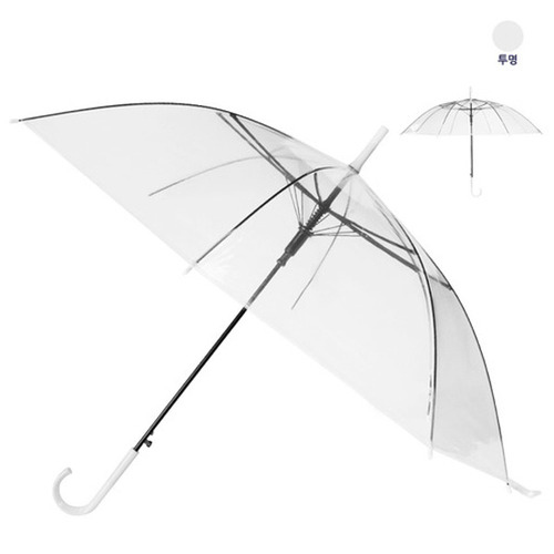 심플일회용자동장우산(투명) 